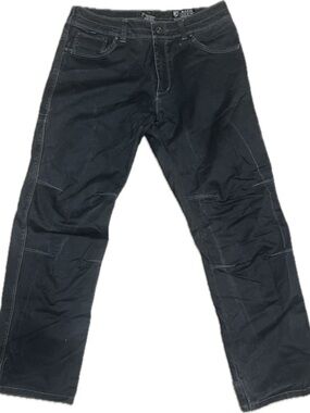 Kuhl RYDR Men's Black Cargo Pants with Utility Stitching